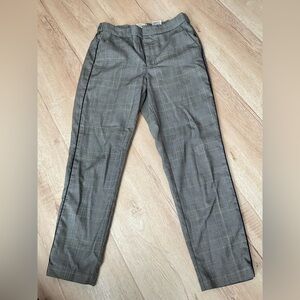 Men's Gray Checkered Pants
